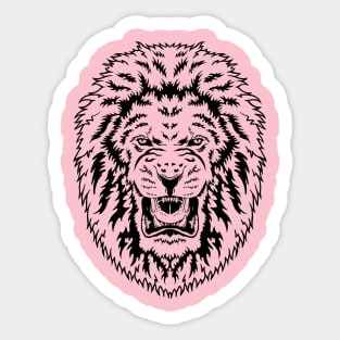 Lion Sticker